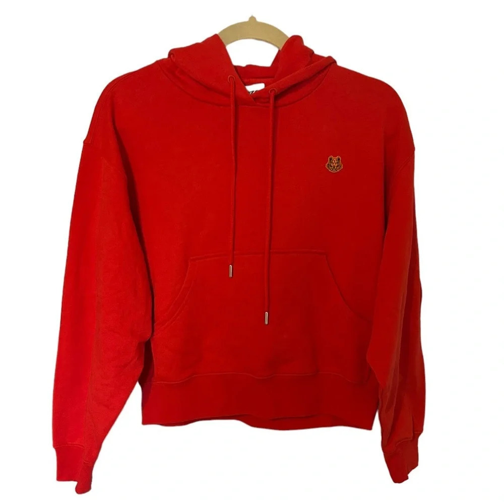 NWT KENZO TIGER CREST BOXIE HOODIE